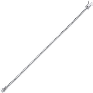 3.00 Carat Diamond Tennis Bracelet, 14K White Gold Diamond Tennis Bracelet, Diamond Bracelet bild 2