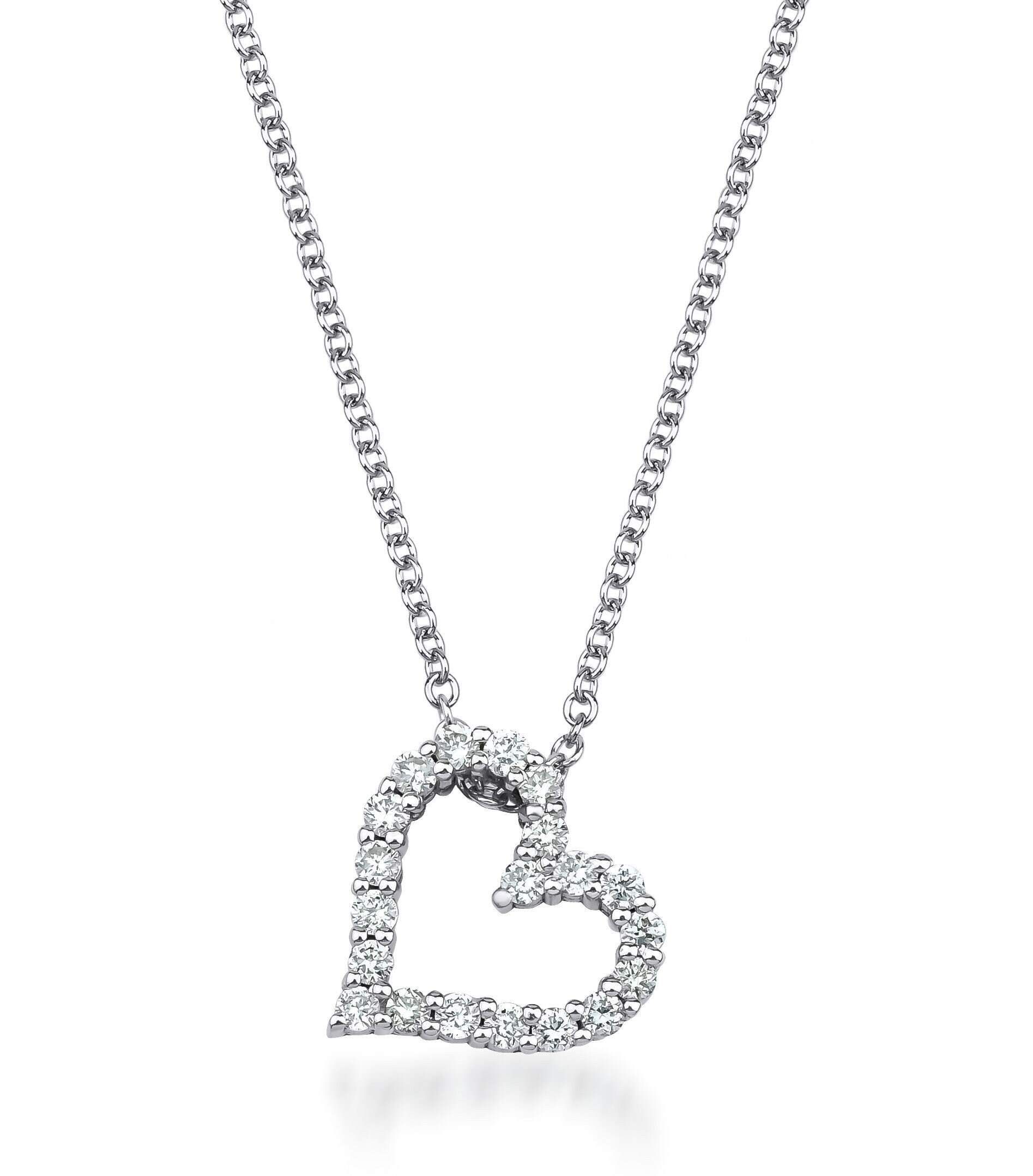 Lorraine kelly's diamond heart necklace Outlet