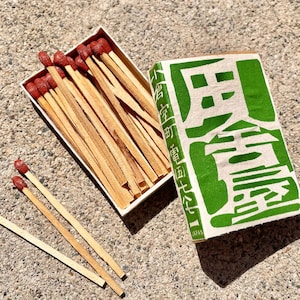 Vintage 1960s Japanese Asian Matchbox