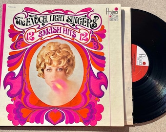 Vintage 1968 The Enoch Light Singers 12 Smash Hits Vinyl Record