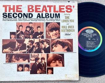 Vintage The Beatles’ Second Album Capital Vinyl Record