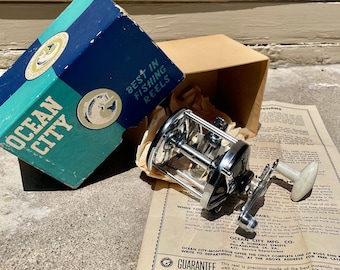 Vintage Ocean City 1999 Level Wind Fishing Reel - Etsy