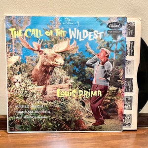 Vintage Louis Prima Call of the Wildest Vinyl Capital Record