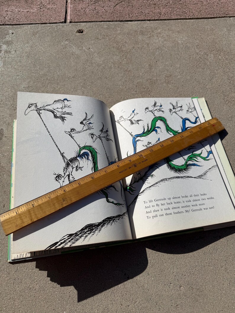 Vintage 1958 Yertle the Turtle and Other Stories Dr. Seuss Book Random ...