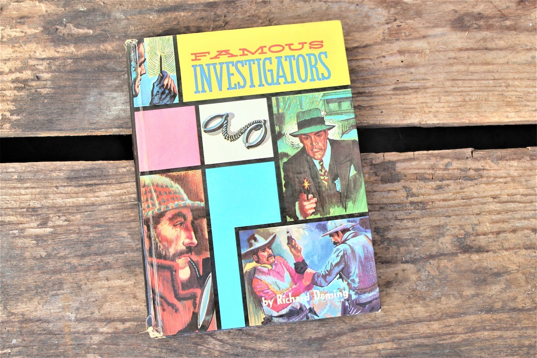 Vintage 1963 Famous Investigators by Richard Deming Etsy