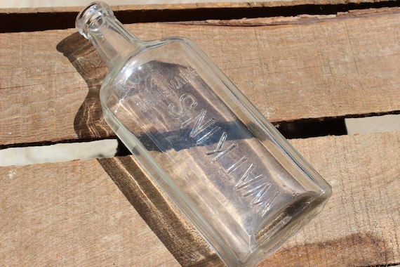 Vintage 1910's Watkins Trial Mark Medicine Bottle - Etsy