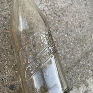 Vintage Dr. Pepper 10, 2, and 4 Embossed Soda Bottle