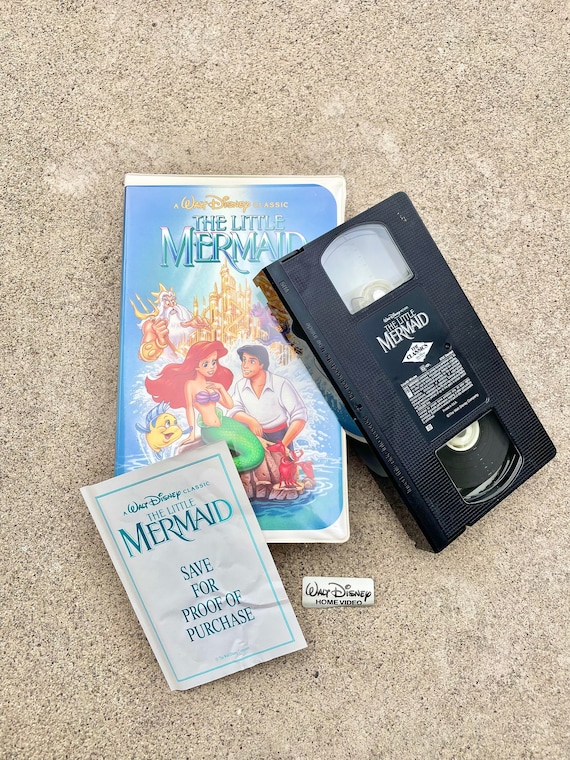 banned vintage 8mm Vintage Banned Little Mermaid VHS Tape - Etsy Canada