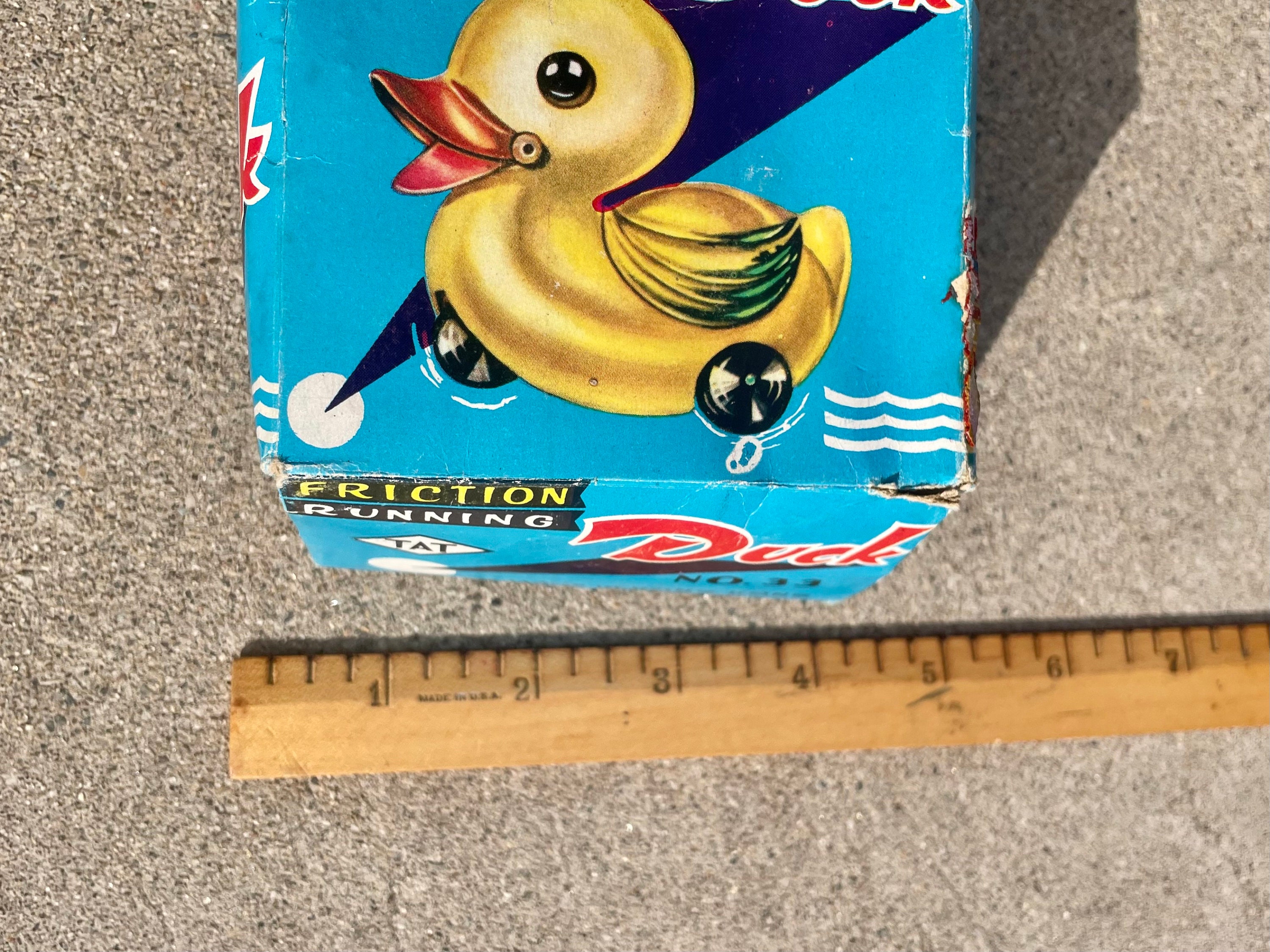 Vintage 1950s/60s Friction Running Duck Toy Hong Kong - Etsy