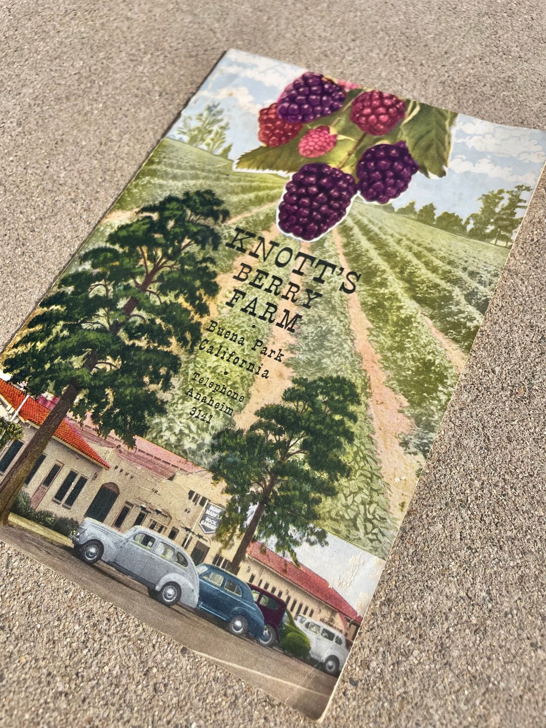 Vintage 1940s Knotts Berry Farms Promo Booklet - Etsy