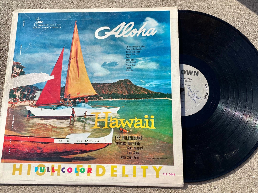 サイン入り Hawaii LP Kumu Hula George Naope