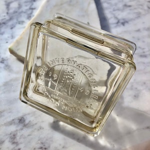 Vintage 1939/40 San Francisco Golden Gate International Exposition Igloo Brick/Block Coin Bank