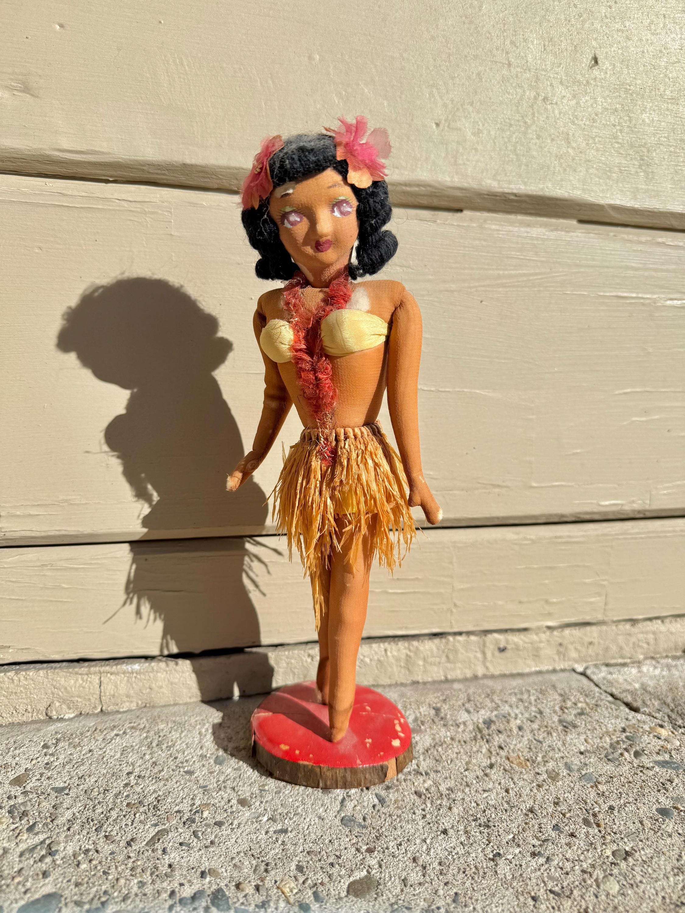 Vintage Hula Girl Figurines - Etsy