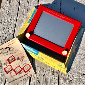 Etch a Sketch Art - Etsy