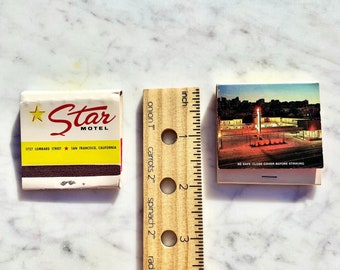Vintage Star Motel 1725 Lombard Street San Francisco Matchbook