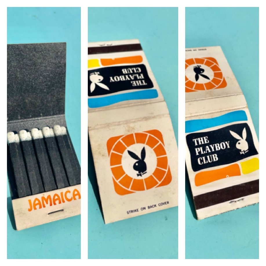 Vintage 1960s Playboy Club Jamaica Matchbook - Etsy 日本