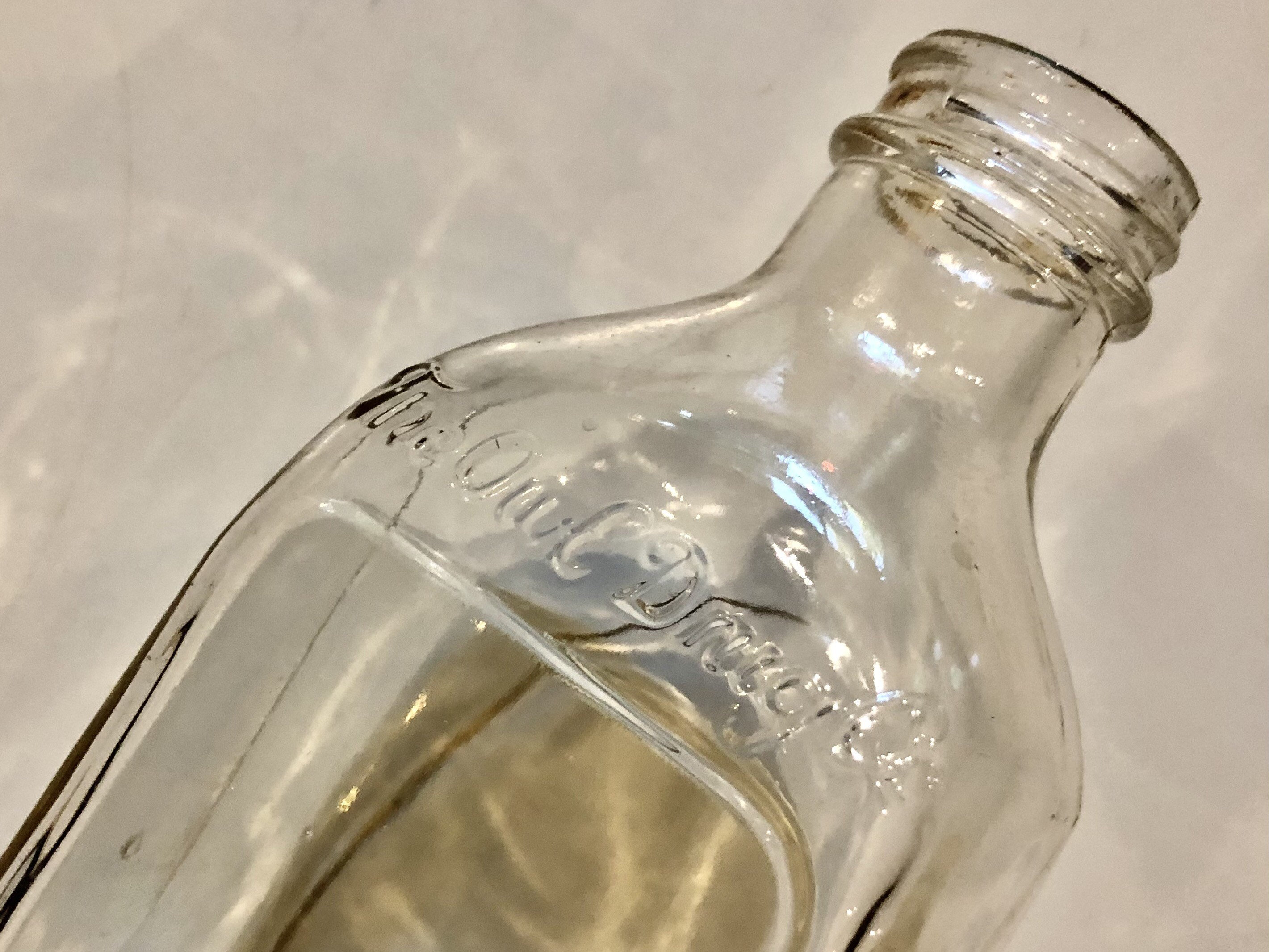 Vintage Owl Drug CO. Glass Bottle