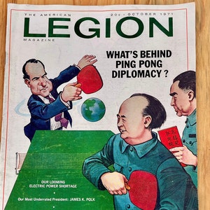 Vintage The American Legion October 1971 Magazine