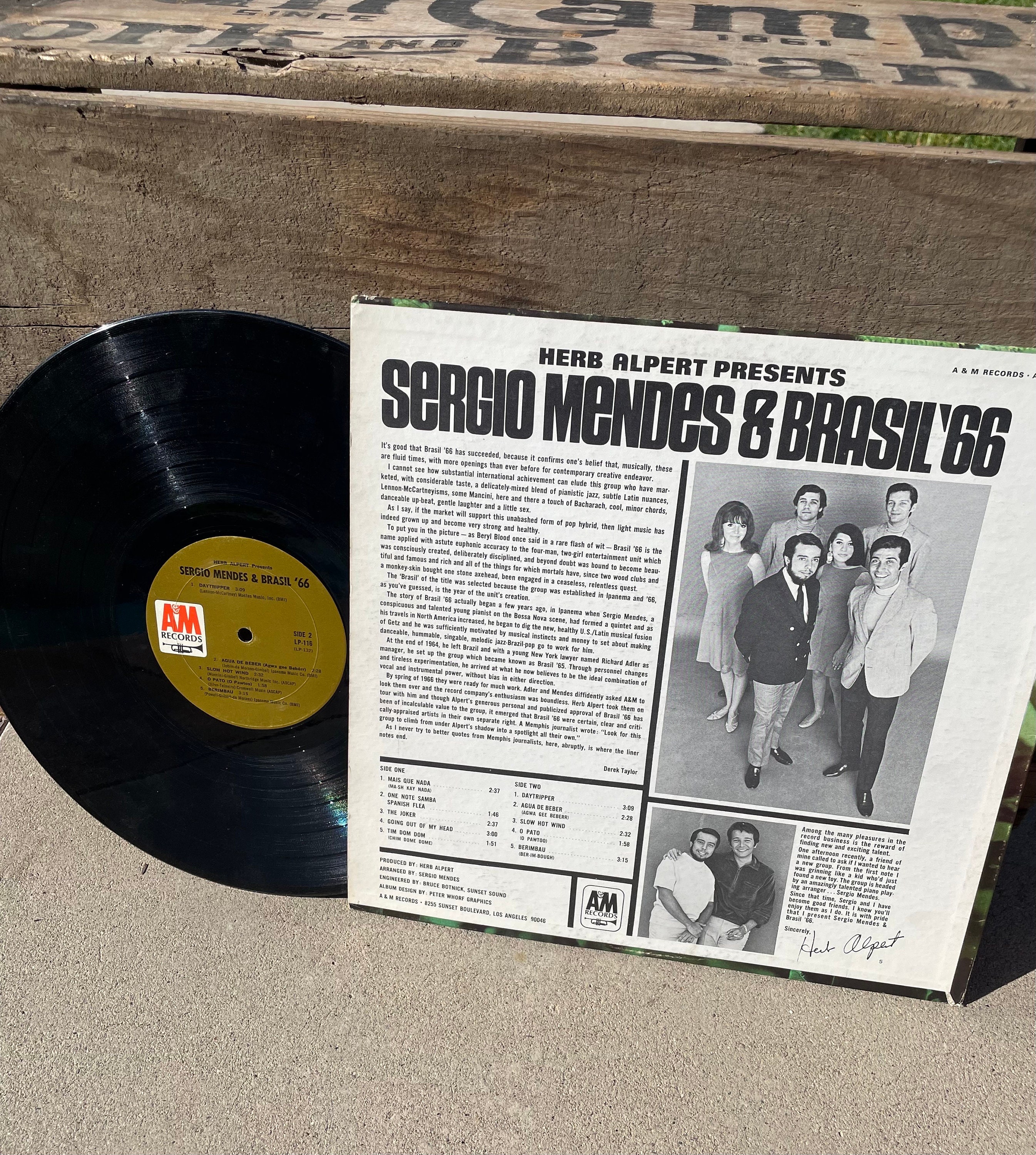 Vintage Sergio Mendez & Brazil 66 Presented by Herb Alberts