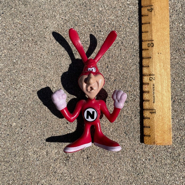 Vintage 1987 Dominoes Pizza Avoid the Noid Action Figure Toy Statue