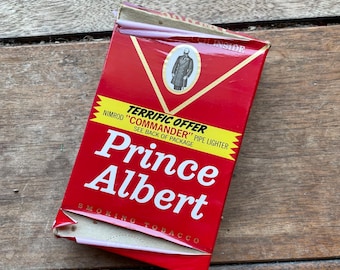 Vintage NOS Prince Albert Pipe Tobacco Box