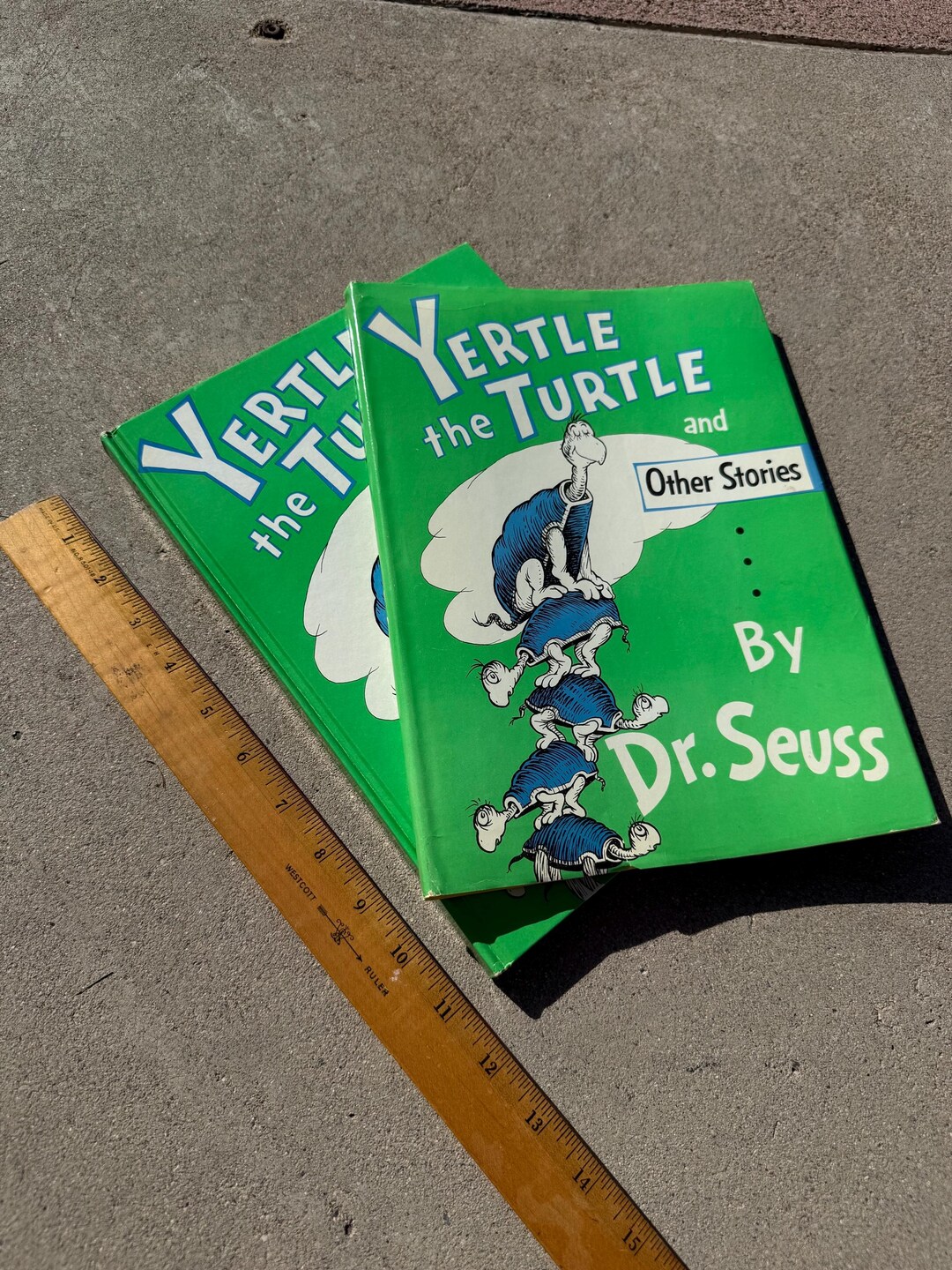 Vintage 1958 Yertle the Turtle and Other Stories Dr. Seuss Book Random ...