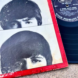 Vintage The Beatles Original Motion Soundtrack A Hard Days Night United Artists Vinyl Album image 6