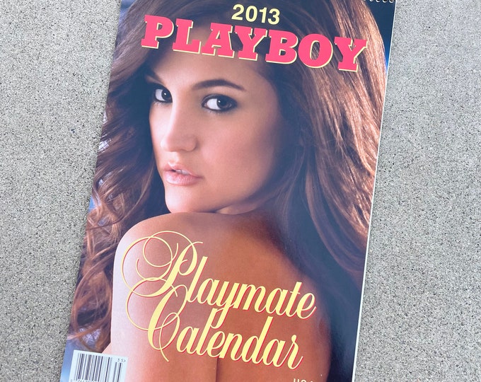 Vintage 2013 Playboy Playmate Calendar Etsy
