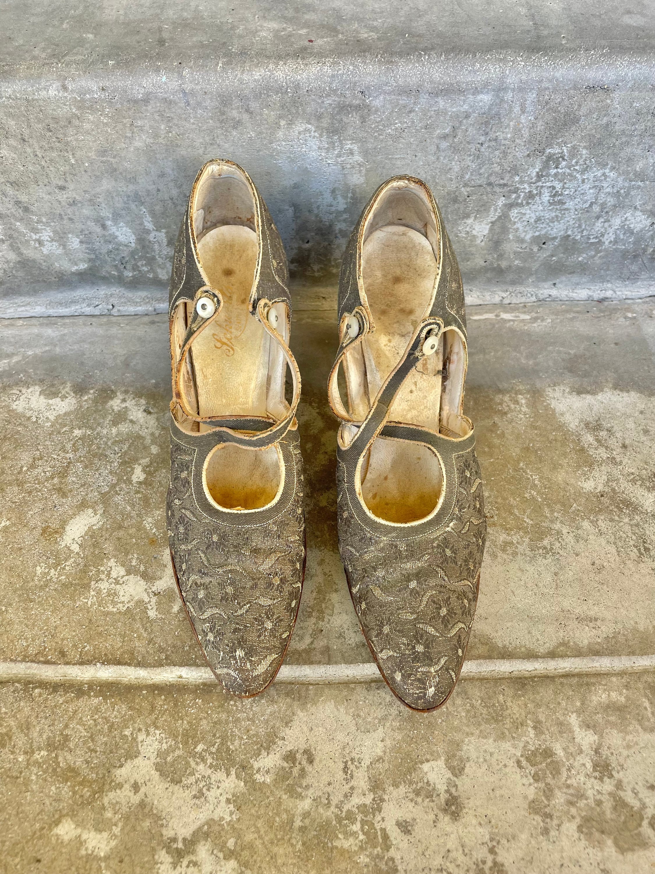 Vintage 1910s-1920s Edwardian/flapper Women's Heels Shoes - Etsy