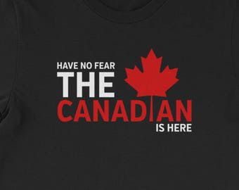Grappig Canadees esdoornblad, uniseks T-shirt