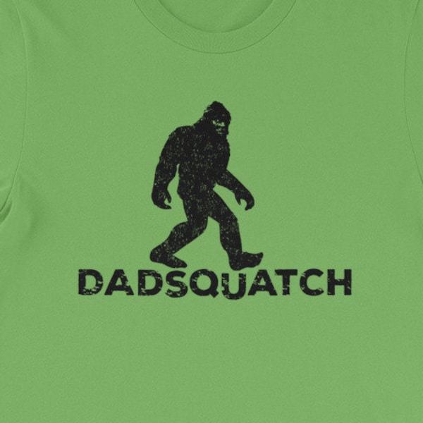 Maglietta Dadsquatch Bigfoot - Divertente regalo per la festa del papà