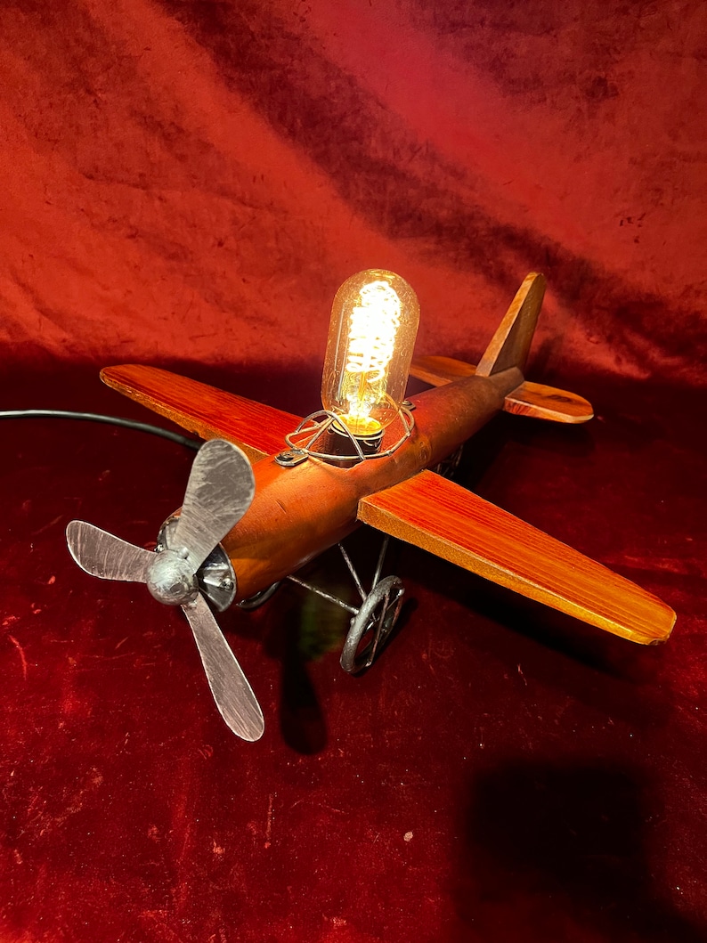 Illuminated Airplane image 8