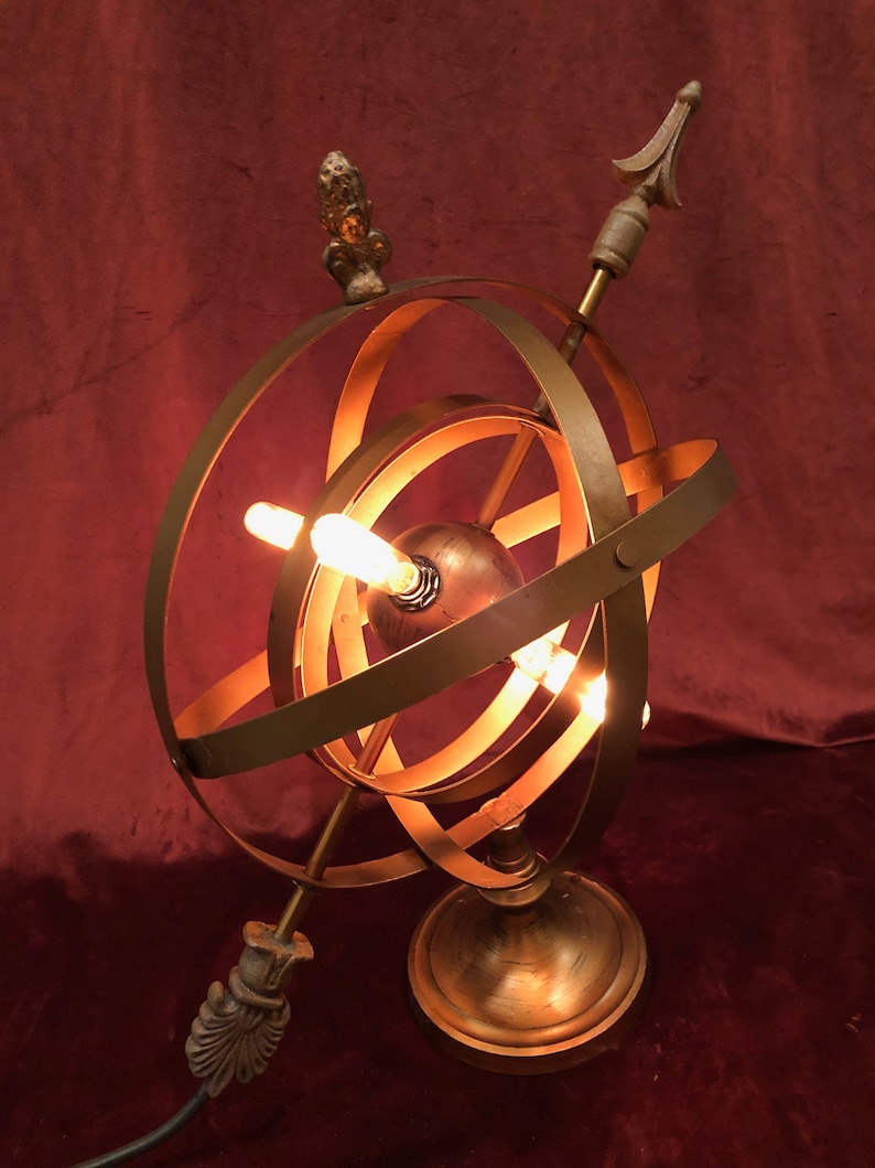 Illuminated Armillary Globe image 1