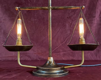 Illuminated Scales of Justice II