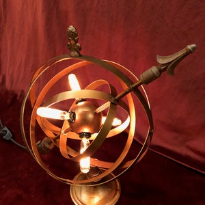 Illuminated Armillary Globe image 5