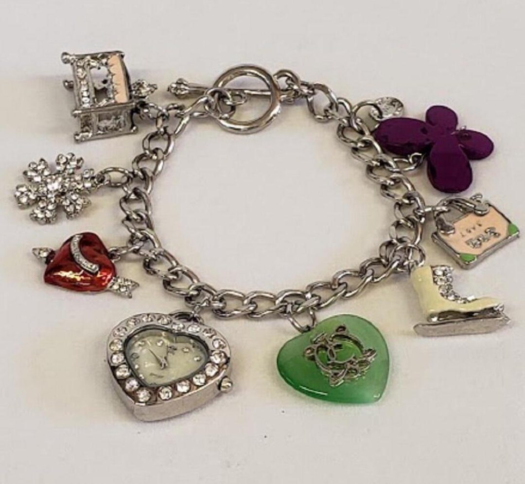アクセサリー vintage Figaro chin charm bracelet アクセサリー vintage Figaro chin charm bracelet Vintage