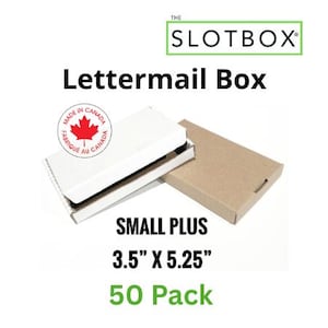 Boîte aux lettres : surdimensionnée SLOTBOX de Postes Canada pour l'expédition de courrier postal Slot of Doom 50 PETIT PLUS