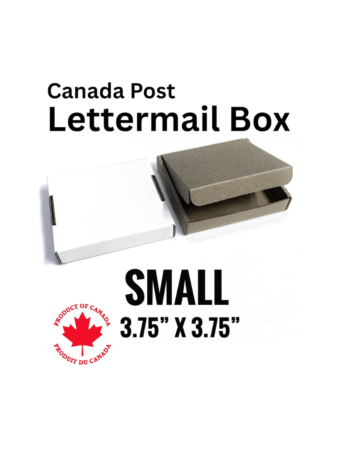 Mini Canada Post Box 10 Small Lettermail Shipping Boxes: Canada Post Friendly SLOTBOX® - Etsy
