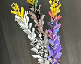 Broadway Playbill Flowers - Musical Bouquet  - Wedding Bouquet - Theater Decoration - Musical Fan Gift - Graduation Gift - Lavendar
