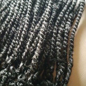 Pre-twisted Crochet Small Kinky Twists 200 Pieces [12 inches before curling]