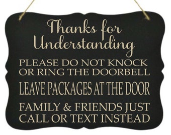 Do not ring doorbell | Etsy