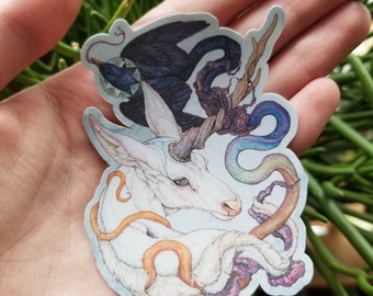 Unicorn Holographic Sticker