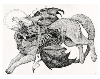 Demon Dog: Limited Edition Print