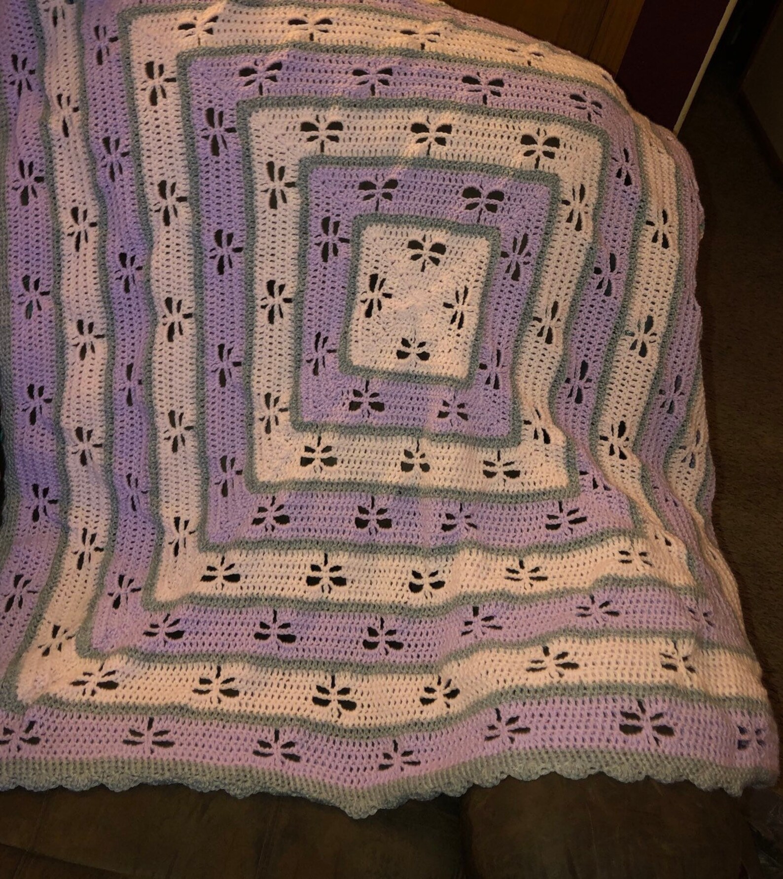 Dragonfly Blanket Dragonfly Crochet Baby Blanket Afghan Etsy