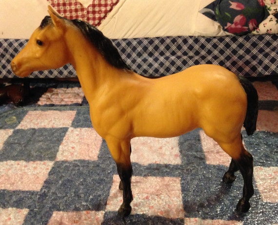 Breyer Model Horse American Buckskin Stock Horse Foal Etsy