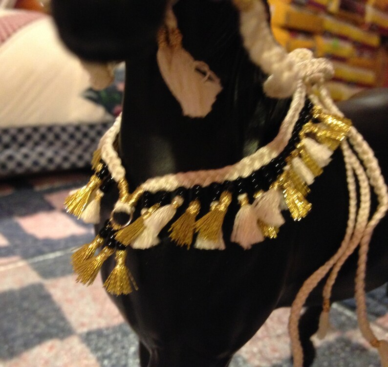 Model Horse Tack Arabian Bridle & Breast Collar Etsy