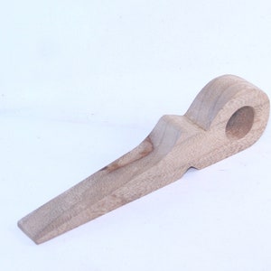 Natural Wood Door Stopper.. A Handmade Door Stop makes a great new home gift.