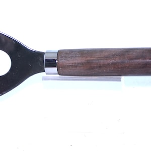 Ergonomic Vegetable Peeler, Hand Turned Peeler, Stainless Steel Peeler, Vegetable Peeler with Wood Handle