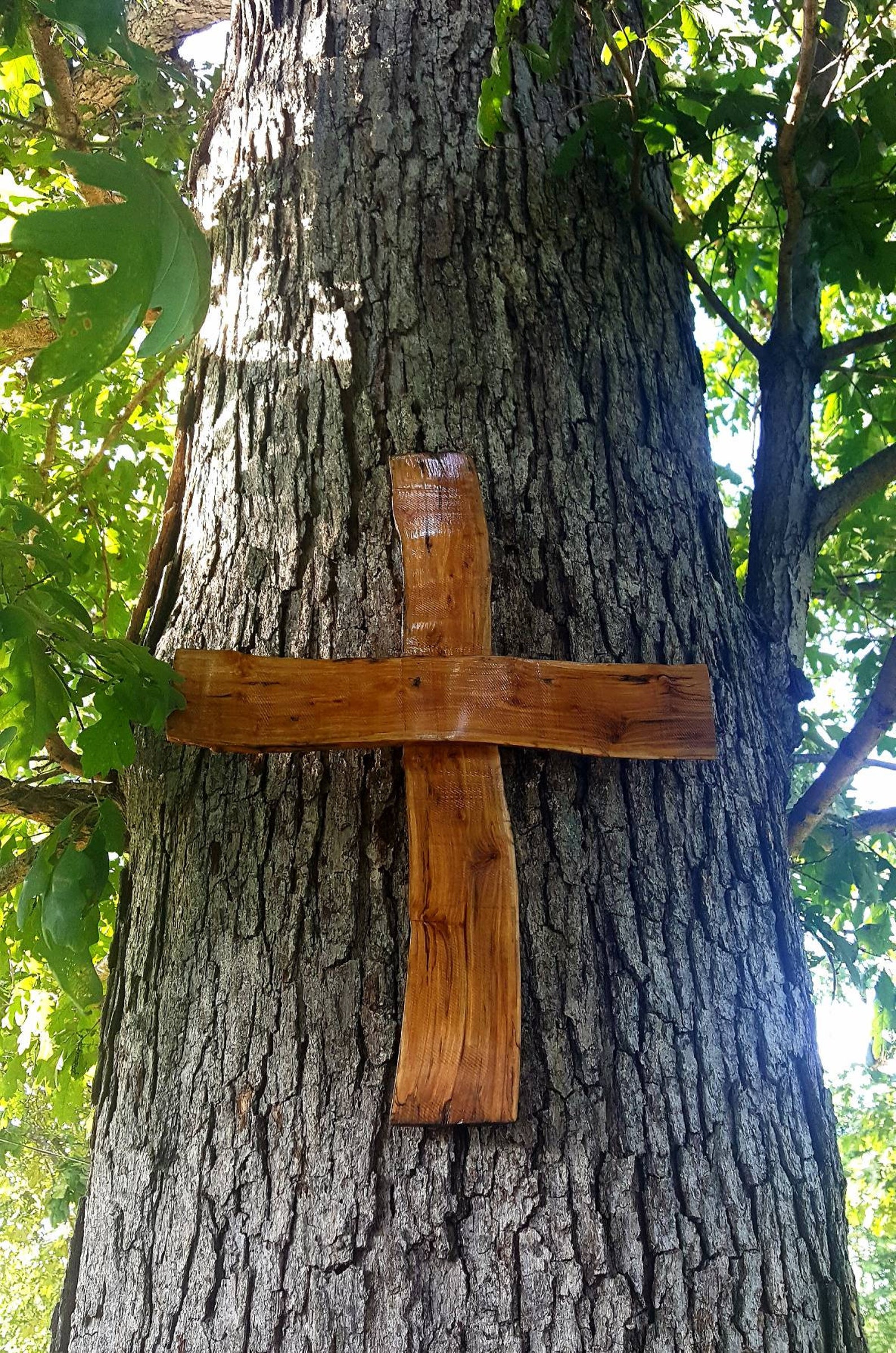 Beautiful Wood Cross Large Wooden Cross Ole Rugged Cross Etsy