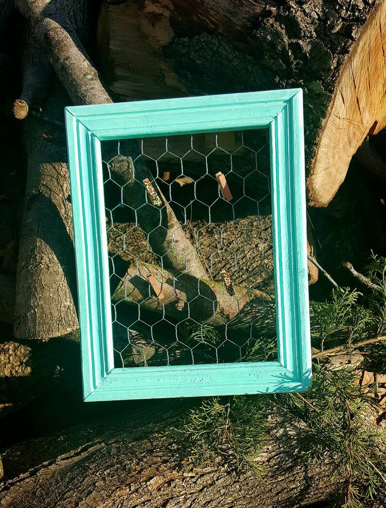 Handmade Frame Chicken Wire Frame Chicken Wire Memo Chicken Etsy